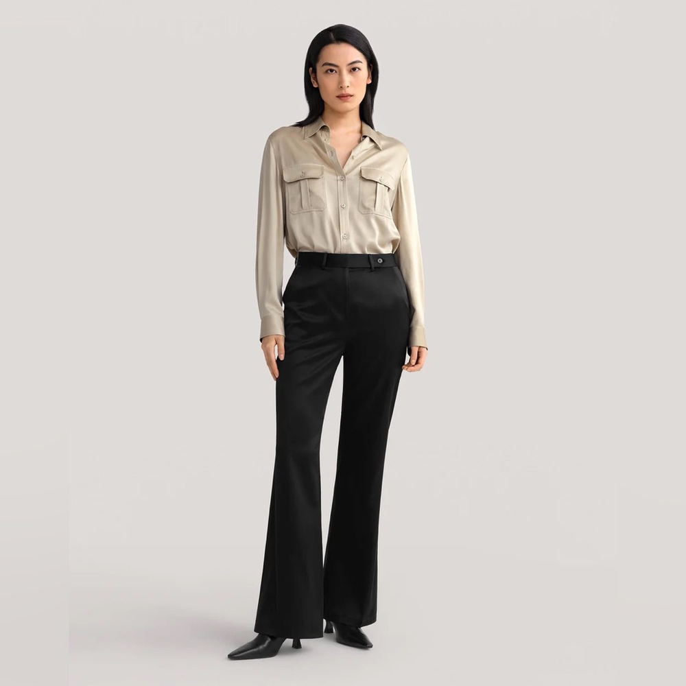 LILYSILK The Albo Micro-Flare Pants - Picture 7 of 9